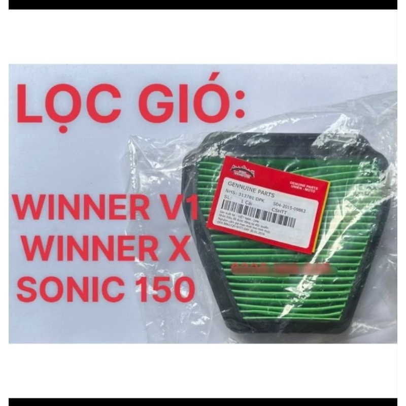 [Rẽ vô địch-Giá Sĩ] LỌC GIÓ WINNER V1/WINNER X/SONIC 150>>> ..
