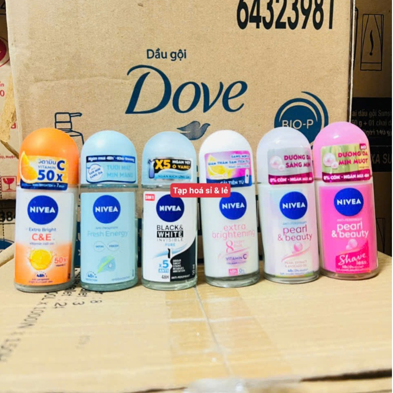Lăn khử mùi nivea nữ 50ml