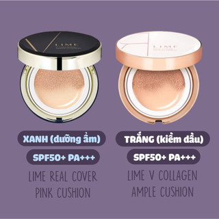 (HSD 01/2027) Phấn Nước Lime Real Cover Pink Cushion