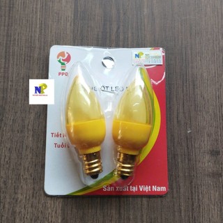 [Nguyên Phát] Bóng Và Đuôi Đèn Led Trái Ớt Có Đủ Màu E12