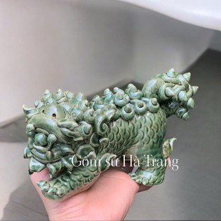 Đôi nghê phong thuỷ  Gốm sứ Bát Tràng