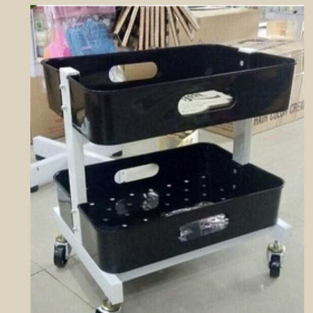 Xe đẩy nail spa 2 tầng tramkieu30