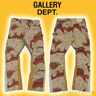 [Hight Quality] - Quần Gallery Dept. La Flare Pants 'Chocolate Chip' Pants, quần kaki ống suông GD, quần ống loe