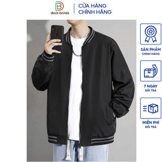 Áo khoác bomber nam nữ vải dù cán hai lớp kiểu dáng đơn giản thanh lịch mẫu mới 2025 Bảo Đăng. 