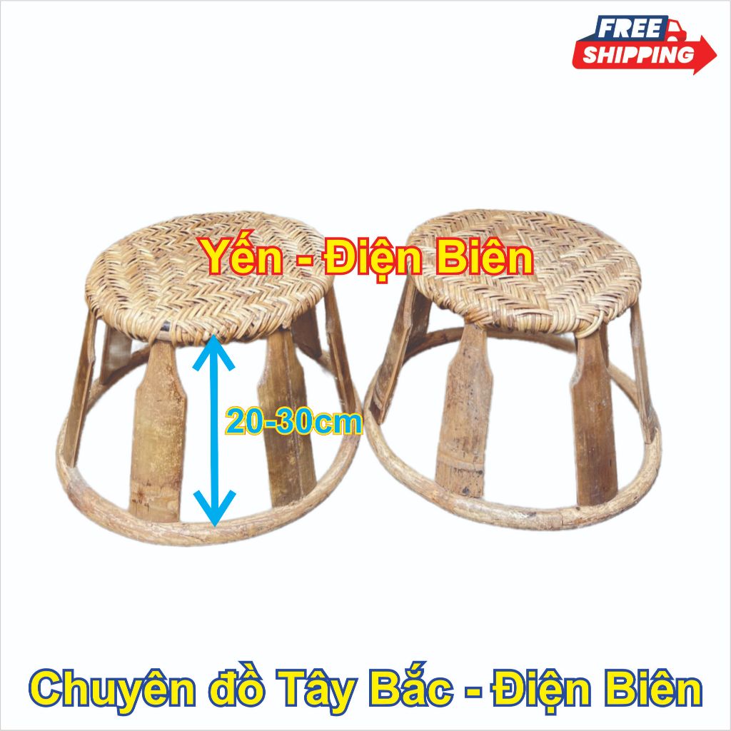 Ghế mây đan thủ công