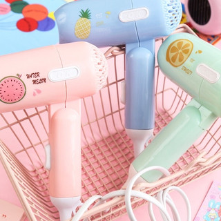 ❣️Máy Sấy Tóc Mini Icon Siêu Kute ❣️2 Chế Độ Gấp Gọn Vỏ nhựa cứng cao cấp