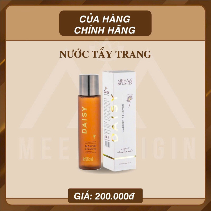 TẨY TRANG HOA CÚC DAISY -MEEA ORIGIN (150ml)