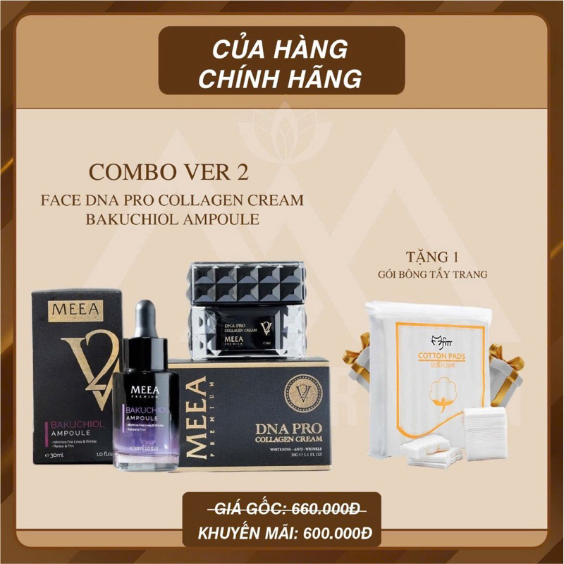 COMBO FACE CÁ HỒI V2 -MEEA ORIGIN (TẶNG BÔNG TẨY TRANG)