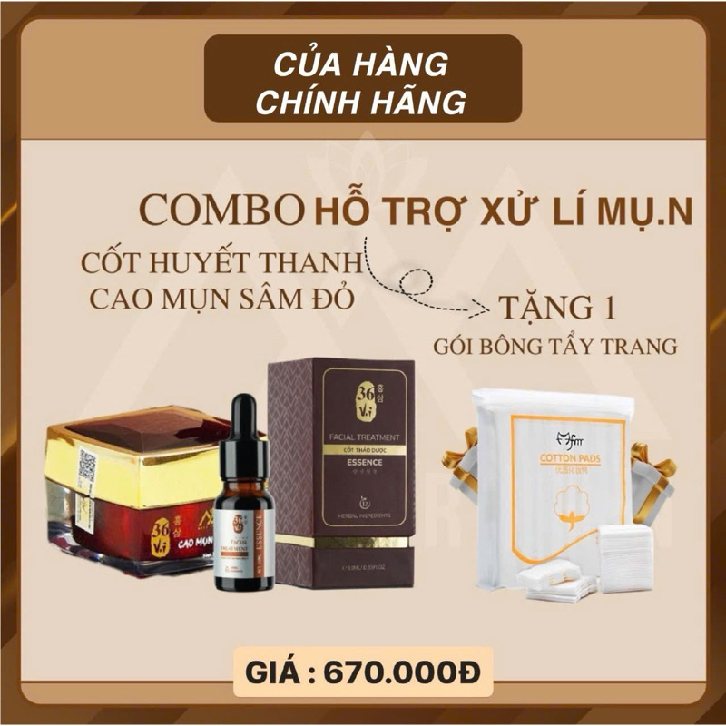 (COMBO )CAO SÂM ĐỎ + CỐT HUYẾT THANH -MEEA ORIGIN