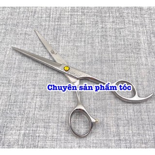 ✅Kéo cắt tóc Nhật cao cấp 6.0 in Kéo Bọ Cạp Thép S440C Độ cứng 62HRC Kích thước 6 inches Quai phẳng lệch Tặng kèm bao da