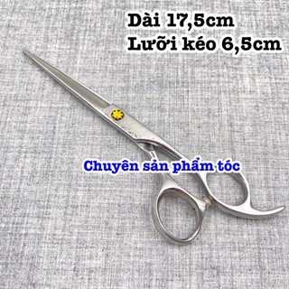 ✅Kéo cắt tóc Nhật cao cấp 6.0 in Kéo Bọ Cạp Thép S440C Độ cứng 62HRC Kích thước 6 inches Quai phẳng lệch Tặng kèm bao da