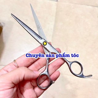 ✅Kéo cắt tóc Nhật cao cấp 6.0 in Kéo Bọ Cạp Thép S440C Độ cứng 62HRC Kích thước 6 inches Quai phẳng lệch Tặng kèm bao da