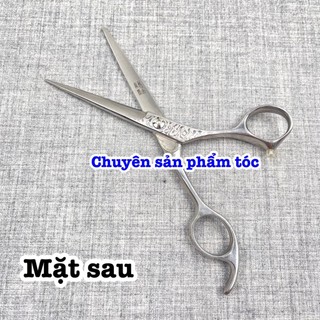 ✅Kéo cắt tóc Nhật cao cấp 6.0 in Kéo Bọ Cạp Thép S440C Độ cứng 62HRC Kích thước 6 inches Quai phẳng lệch Tặng kèm bao da