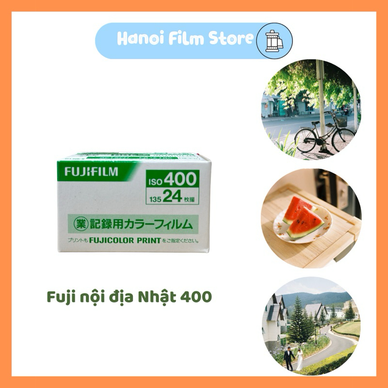 [Hanoi Film] Phim Fuji 400 nội địa Nhật