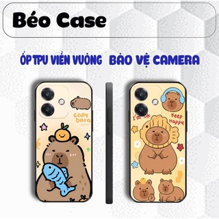 Ốp điện thoại Oppo A3x , Oppo A3 in hình capy bara cute xinh yêu hot trend