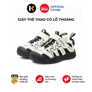 Giày thể thao cho bé Katetu, có lỗ thoáng sandal, chống bàn chân bẹt, siêu nhẹ, thời trang