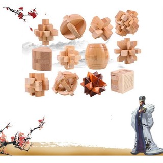 Đồ chơi thử thách tháo lắp Wood Puzzle