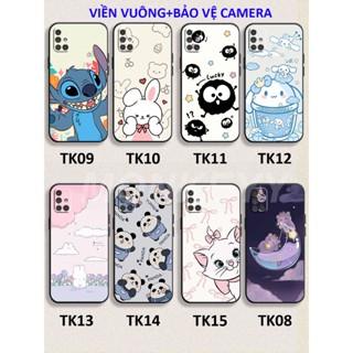 Ốp lưng Samsung A31 / A51 / A71 / M51 TPU viền vuông in hình hoạt hình stitch.. đáng yêu cute