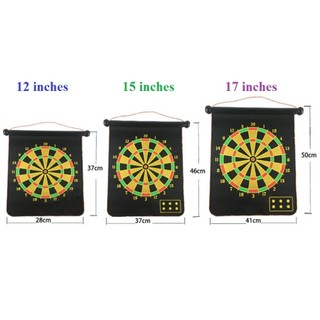 Bảng phóng phi tiêu nam châm 2 mặt (từ tính - big zize 50x41cm) 17 inches