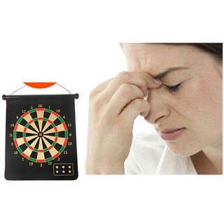 Bảng phóng phi tiêu nam châm 2 mặt (từ tính - big zize 50x41cm) 17 inches