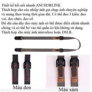Dây máy ảnh đeo cổ bản nhỏ 2cm thao tác nhanh Quick Release Anchor link