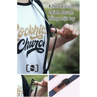 Dây máy ảnh đeo cổ bản nhỏ 2cm thao tác nhanh Quick Release Anchor link