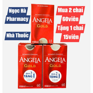 Viên uống sâm Angela Gold Ecogreen làn da căng sáng, tăng cường sinh lý nữ(60Viên)