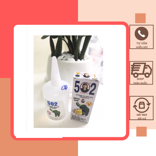 02 lọ Keo 502-keo dán đa năng siêu dính