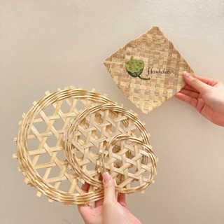 Vỉ nén cà muối dưa, phên nén cà bằng tre an toàn cho sức khoẻ, không chứa hạt vi nhựa