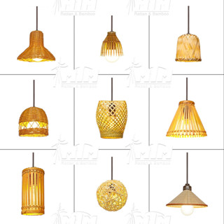 Chụp Đèn Mây Tre Nhí Trang Trí - Nhỏ Xinh Xinh