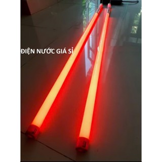  Bóng Đèn Led Tuýp T8 Màu Đỏ 60cm - 1m2 18W Đèn Led Nhựa 1.2m Sáng Đỏ Sẵn Dây Nguồn  đặt mua từ 2 sp  