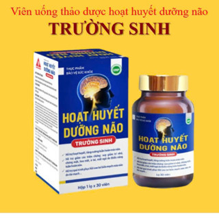 Hoạt Huyết Dưỡng Não Trường Sinh, Lưu Thông Khí Huyết, Hỗ Trợ Đau Đầu Vai Gáy Phòng Tai Biến Đột Quỵ