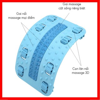 Khung Massage hỗ trợ Tập Lưng, Vai, Bàn Chân. Dụng cụ điều chỉnh hỗ trợ Cột sống, thoát vị đĩa đệm - mẫu mới