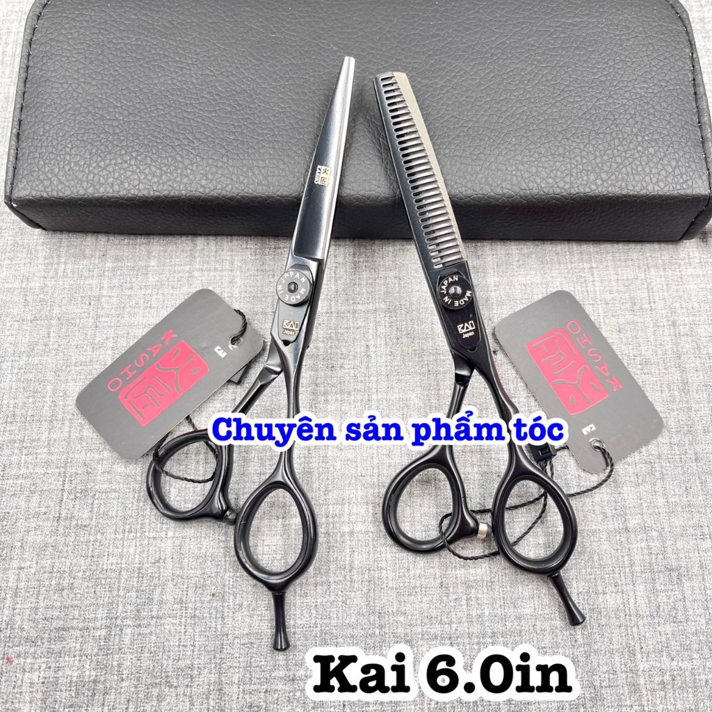 ✅freeship✅  Kéo cắt tỉa tóc cao cấp KAI 6.0