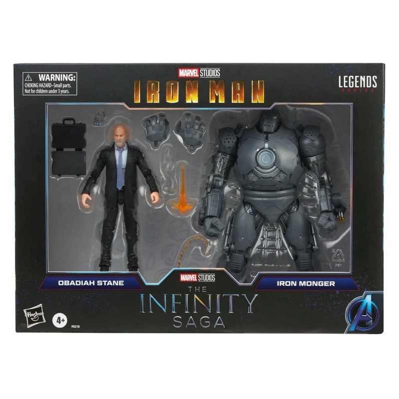 Mô hình Marvel Legends Obadiah Stane and Iron Monger 2 Pack ( lẻ Iron Monger)