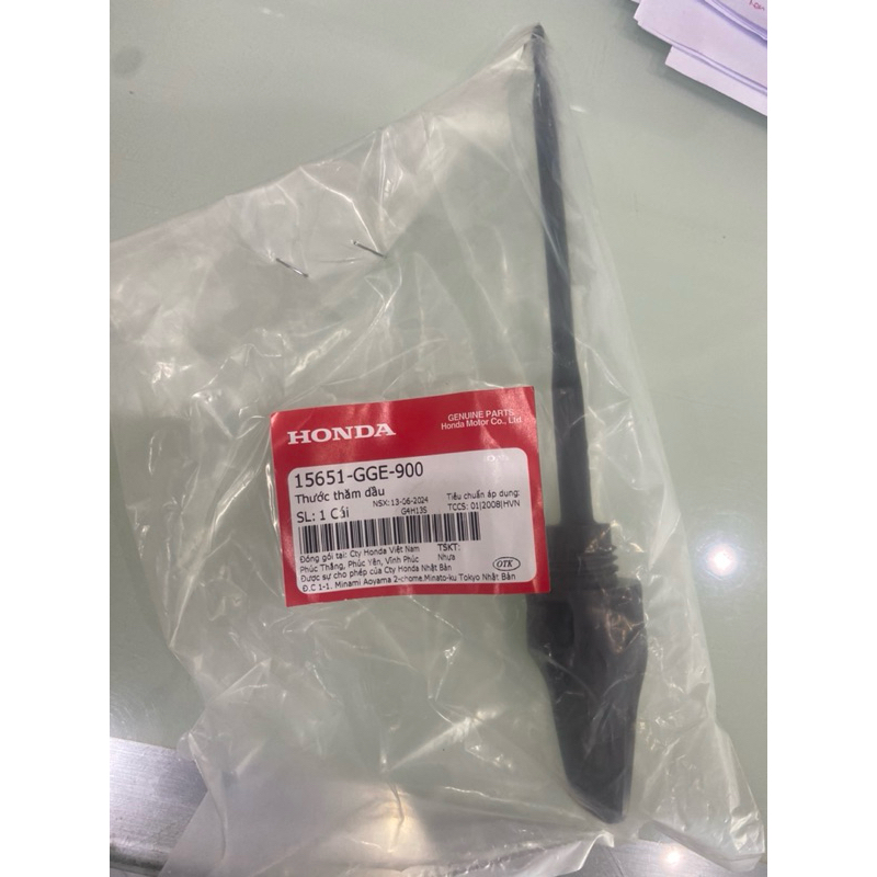 Thước thăm dầu lead 110 honda