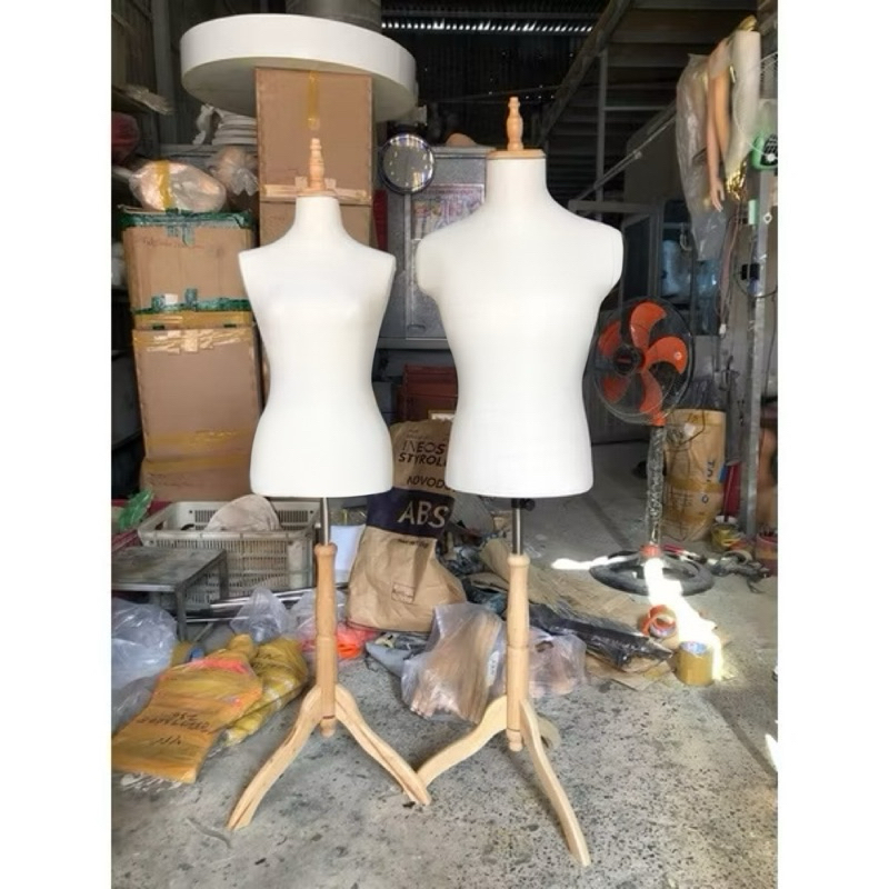 Combo Manocanh áo cưới Không Đùi (chân gỗ lớn)