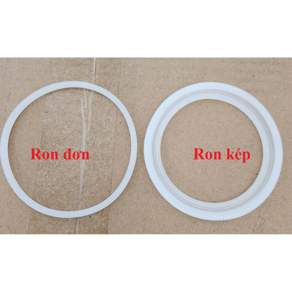 Thanh lý PHỤ TÙNG  -Ron-Gioăng đơn, kép cao su máy xay magic, plus, krobell, eneck đường kính 8cm