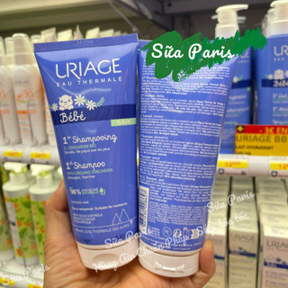 Dầu gội hữu cơ Uriage bébé 200ml dùng được cho bé từ sơ sinh_Sữa Paris Aderma