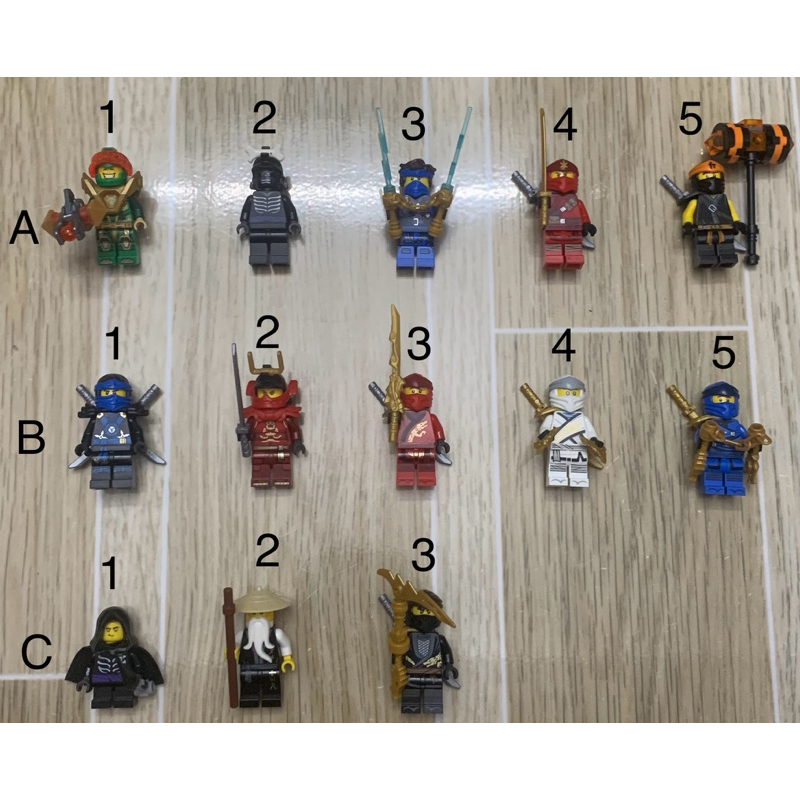 lego minifigures nhân vật nexo knights và ninjago hàng chính hãng