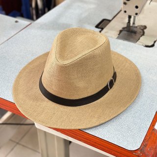 Mũ nón phớt cói Fedora chất liệu cói thoáng mát