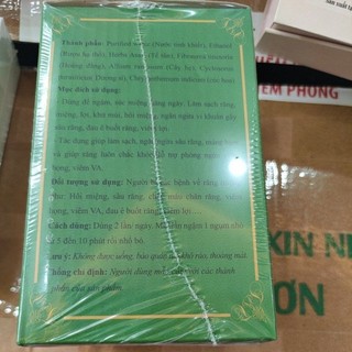 Nước súc miệng Thanh Moc H uong