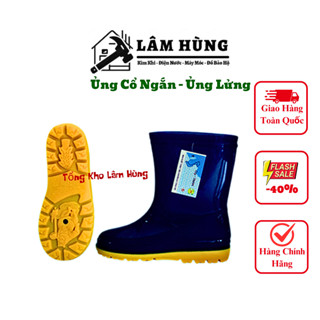 ✅ Ủng Cổ Thấp - Ủng Lửng - Ủng Cổ Ngắn - Nhựa ABS Dẻo Dai, Chống Thấm Nước, Đủ Cỡ: Hàng Tốt Chất Lượng Cao