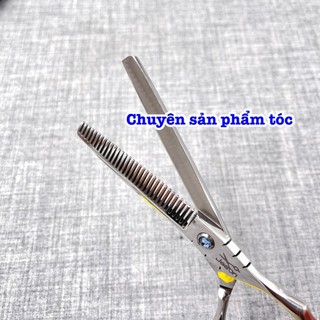 ✅Jason Kéo Cắt Tóc Cao Cấp 6.0in Thép Nhật S440C Độ Cứng Trên 62HRC Lưỡi Sắc Bén Thiết Kế Tay Cầm Thoải Mái Kèm Bao Da