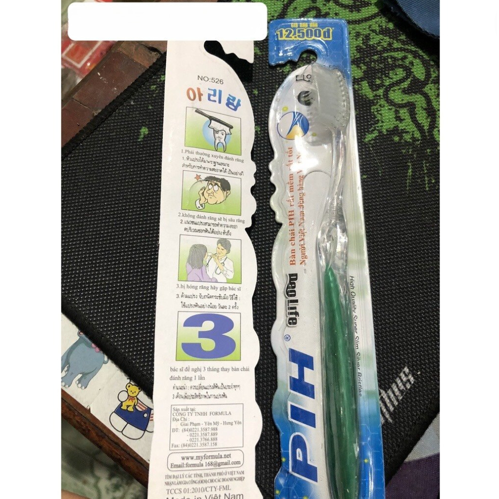 SET 3 Bàn Chải Đánh Răng P/H Mềm Mại