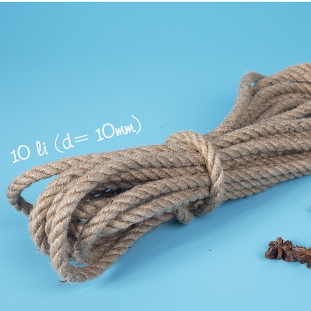 Dây thừng 10 ly (chiều dài cuộn 10m)