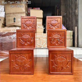 (Hàng Bán Chạy) Bộ Bục tam cấp gỗ xoan giá rẻ nhất thị trường