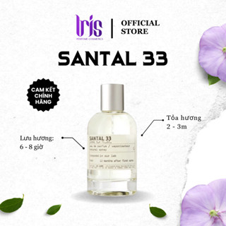 Nước Hoa Chiết Hương Unisex Le labo Santal 33 Thơm Từ Gỗ Thuần Túy Phong Cách Cổ Điển Thanh Lịch