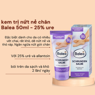 Bộ Kem Dưỡng Ẩm Glysolid, Scholl, Kem Dưỡng Nứt Gót Chân Balea vasenline, Chà Gót Chân Balea-Đức