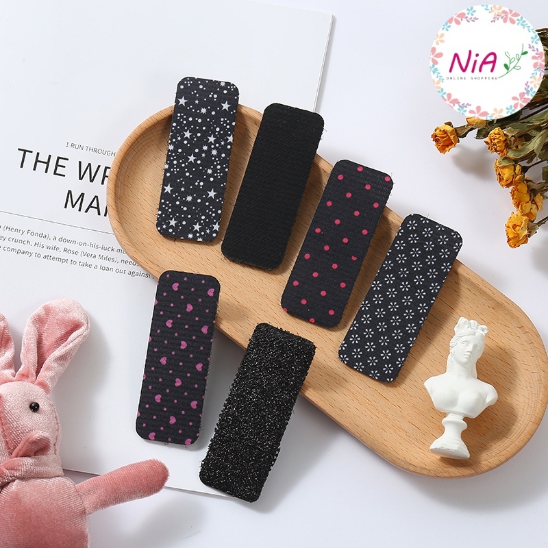 Combo 2 miếng dán tóc họa tiết chấm bi PK081